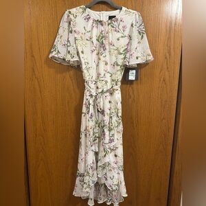JH Jessica Howard Floral Midi Dress Size 8P NWT